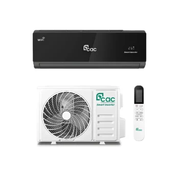 Climatiseur Split 12000 BTU Inverter Noir avec Wi-Fi - CAC