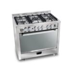 Cuisinière Unionaire 5 Feux 90×60 Full Option Inox