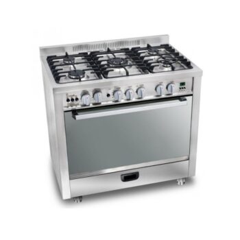 Cuisinière Unionaire 5 Feux 90×60 Full Option Inox